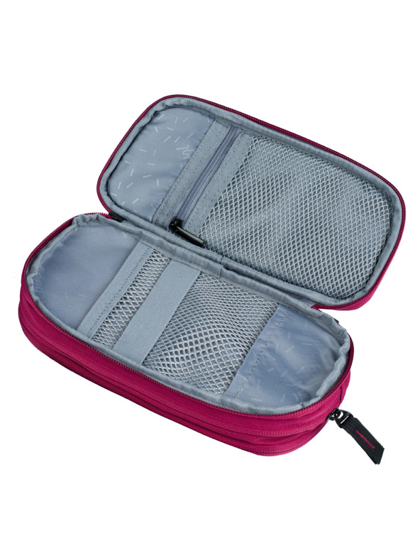 BAAGL  Červený studentský penál etue Baagl Ruby