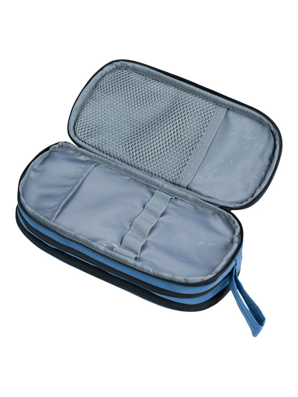 BAAGL  Modrý studentský penál etue ocean blue Baagl