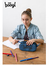 BAAGL  Modrý studentský penál etue ocean blue Baagl