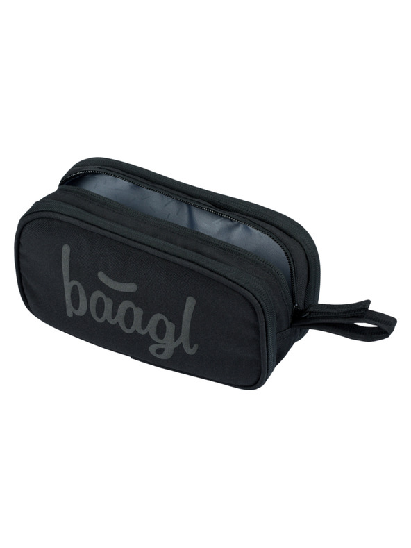 BAAGL  Černý studentský penál etue Baagl Black