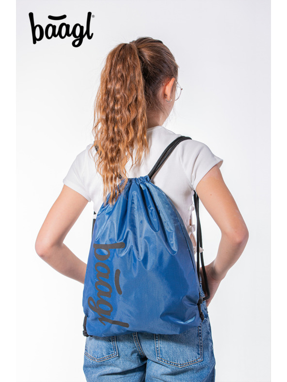 BAAGL  Modrý vak Baagl Ocean Blue