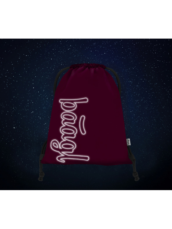 BAAGL  Červený vak Baagl Ruby