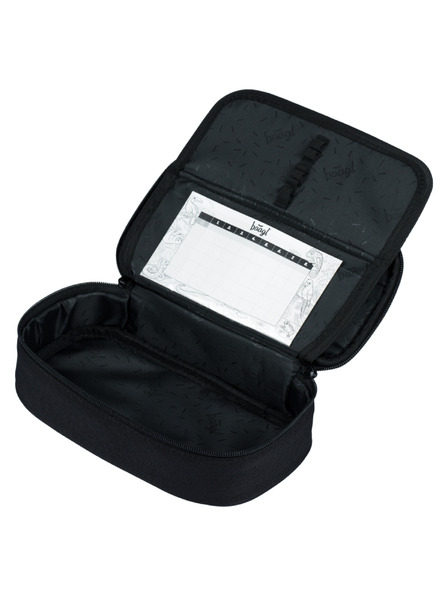 BAAGL  Šedý školní penál etue Baagl Darkness