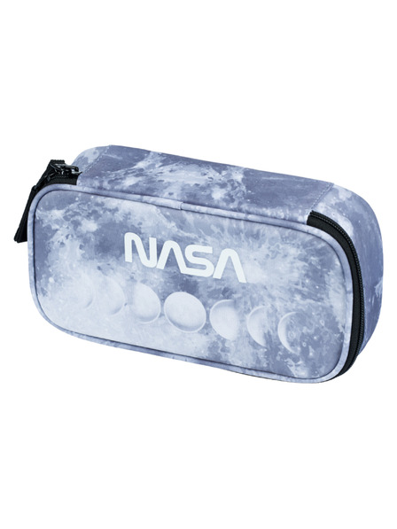 BAAGL  Šedý školní penál etue Baagl NASA Grey