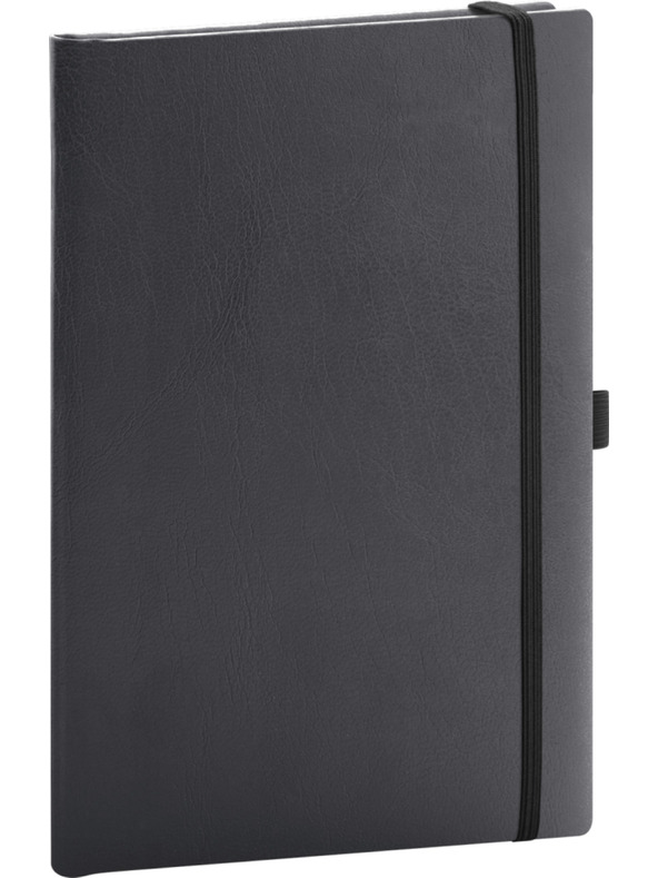 NOTIQUE NOTIQUE Notes Balacron, černý, tečkovaný, 15 x 21 cm