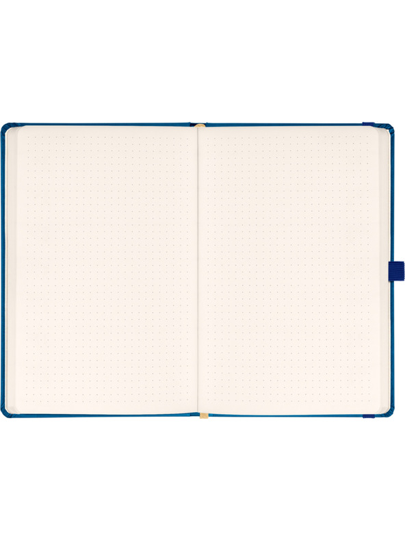 NOTIQUE NOTIQUE Notes Aprint, modrý, tečkovaný, 15 x 21 cm BAAGL