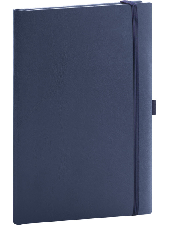 NOTIQUE NOTIQUE Notes Balacron, tmavě modrý, tečkovaný, 15 x 21 cm