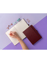 NOTIQUE NOTIQUE Notes Aprint Neo, vínový, tečkovaný, 15 x 21 cm