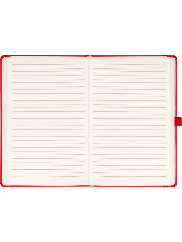 NOTIQUE NOTIQUE Notes Aprint, červený, linkovaný, 15 x 21 cm