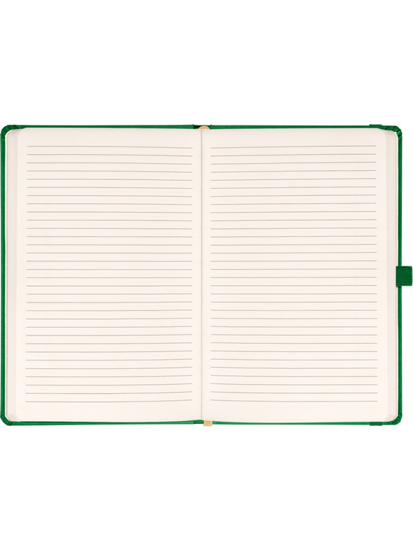 NOTIQUE NOTIQUE Notes Aprint, zelený, linkovaný, 15 x 21 cm