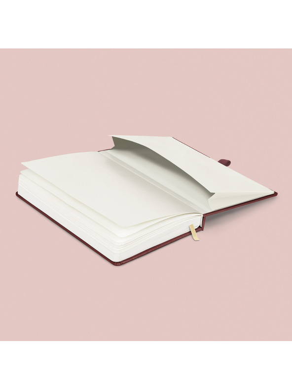 NOTIQUE NOTIQUE Notes Aprint Neo, vínový, linkovaný, 15 x 21 cm