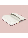 NOTIQUE NOTIQUE Notes Balacron, bordó, tečkovaný, 15 x 21 cm