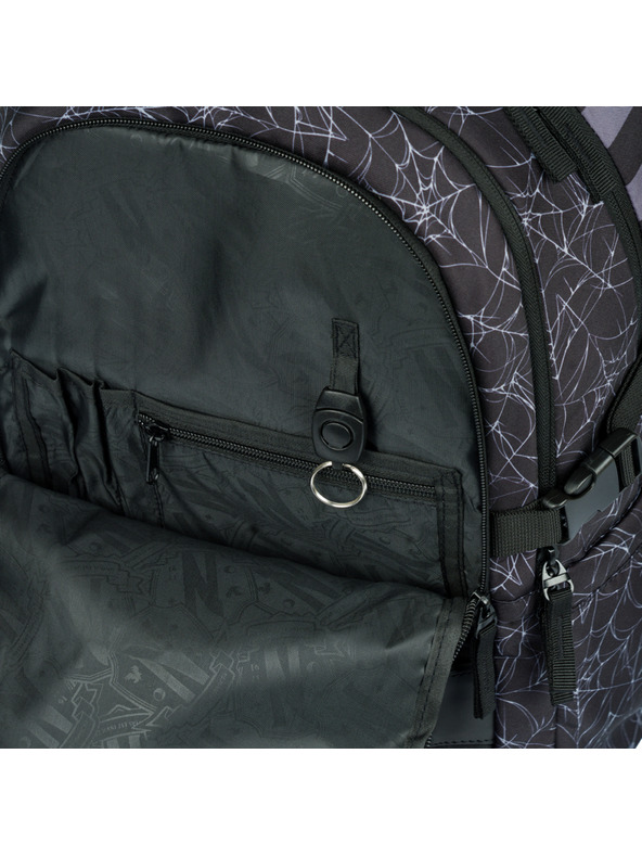 BAAGL  Černý Školní batoh Skate Wednesday Nevermore Baagl