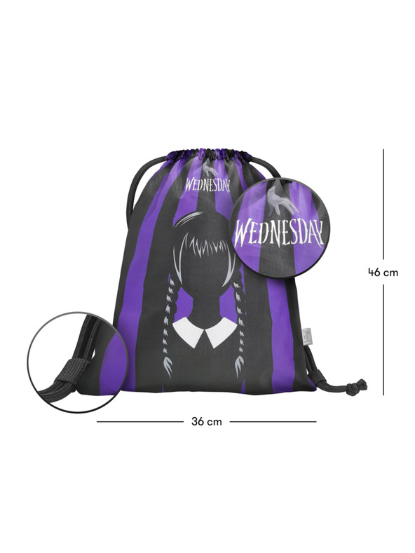 BAAGL  Černý Sáček Wednesday Baagl