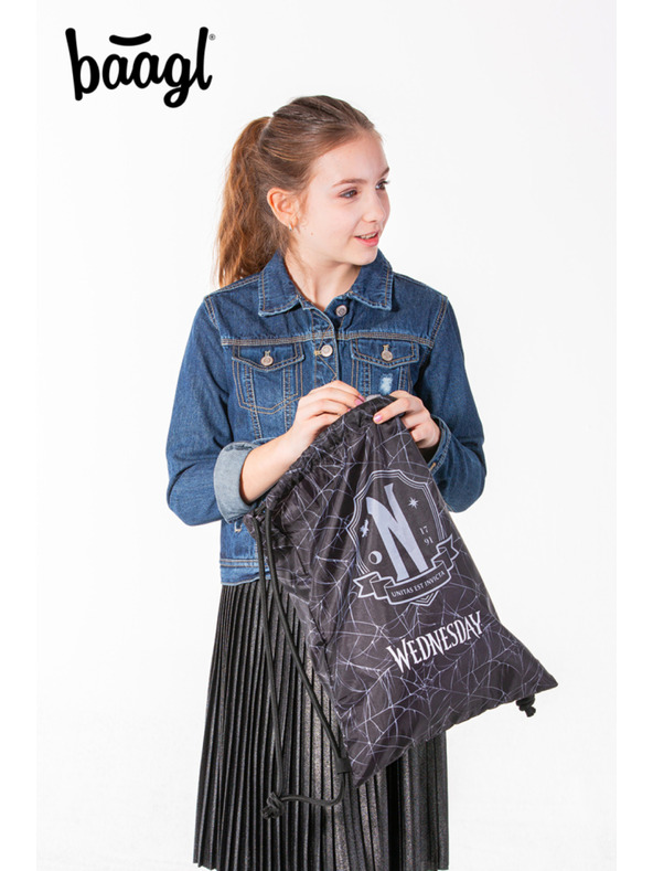 BAAGL  Černý Sáček Wednesday Nevermore Baagl