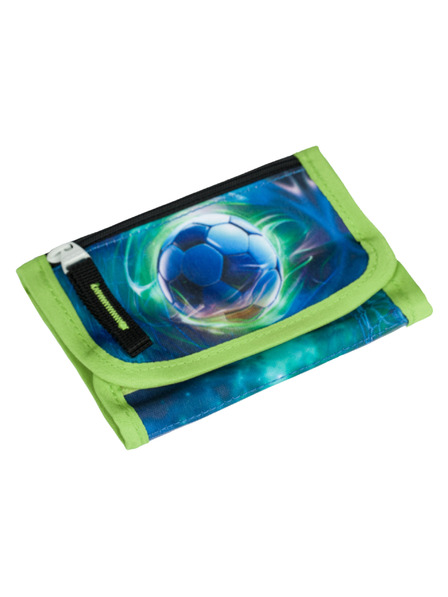 BAAGL  Modrá Peněženka na krk Fotbal Míč Baagl