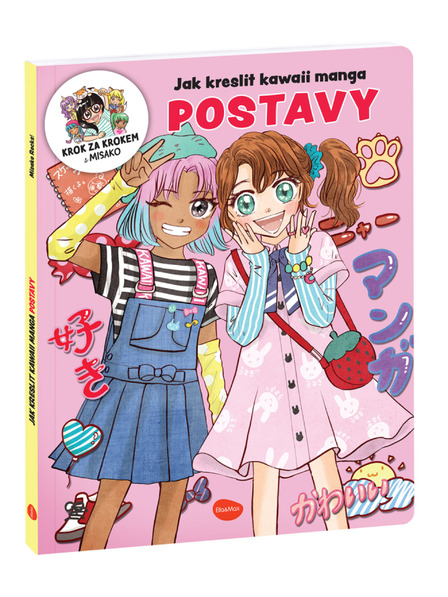 BAAGL  Jak kreslit KAWAII MANGA: POSTAVY – Krok za krokem s MISAKO