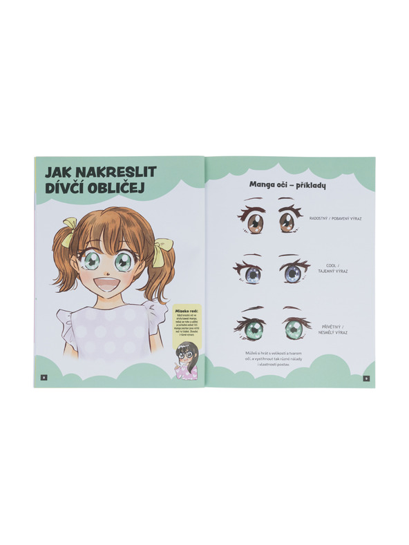 BAAGL  Jak kreslit KAWAII MANGA: POSTAVY – Krok za krokem s MISAKO