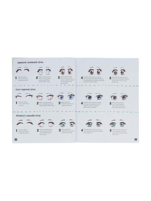 BAAGL  Jak kreslit KAWAII MANGA: POSTAVY – Krok za krokem s MISAKO