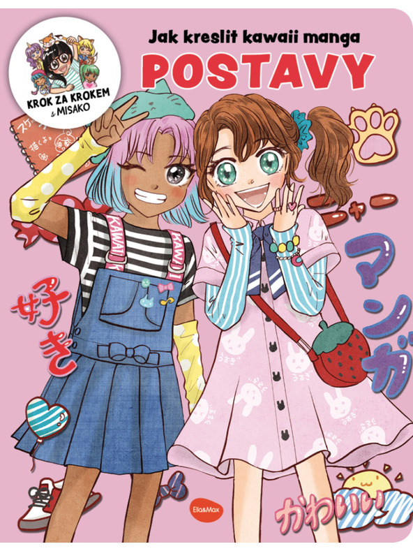 BAAGL  Jak kreslit KAWAII MANGA: POSTAVY – Krok za krokem s MISAKO