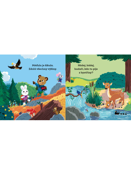 BAAGL  MÉĎULA ŠIKULA TÁBORNÍKEM – Obrázky s pohyblivými prvky