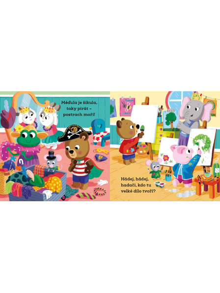 BAAGL  MÉĎULA ŠIKULA ŠKOLÁČKEM – Obrázky s pohyblivými prvky