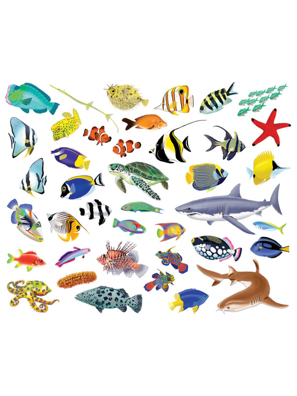 BAAGL  Čti a nalepuj – POD HLADINOU, kniha se samolepkami