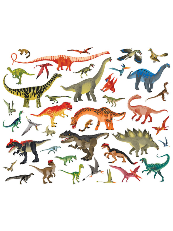 BAAGL  Čti a nalepuj – MEZI DINOSAURY, kniha se samolepkami