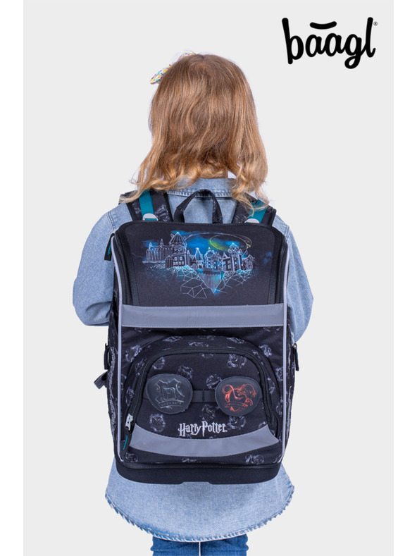 BAAGL  BAAGL Školní aktovka Zippy plus Bradavice Lumos