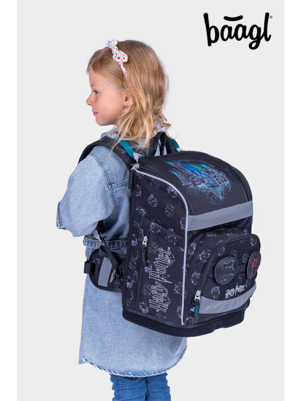 BAAGL  BAAGL Školní aktovka Zippy plus Bradavice Lumos