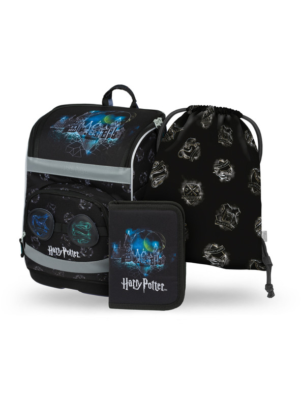 BAAGL  BAAGL SET 3 Zippy plus Bradavice: aktovka, penál, sáček