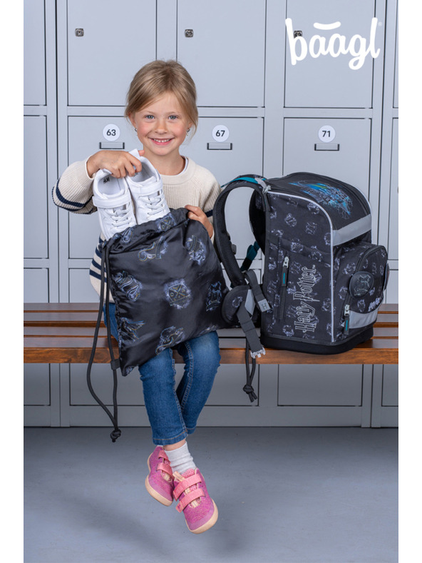 BAAGL  BAAGL SET 3 Zippy plus Bradavice: aktovka, penál, sáček