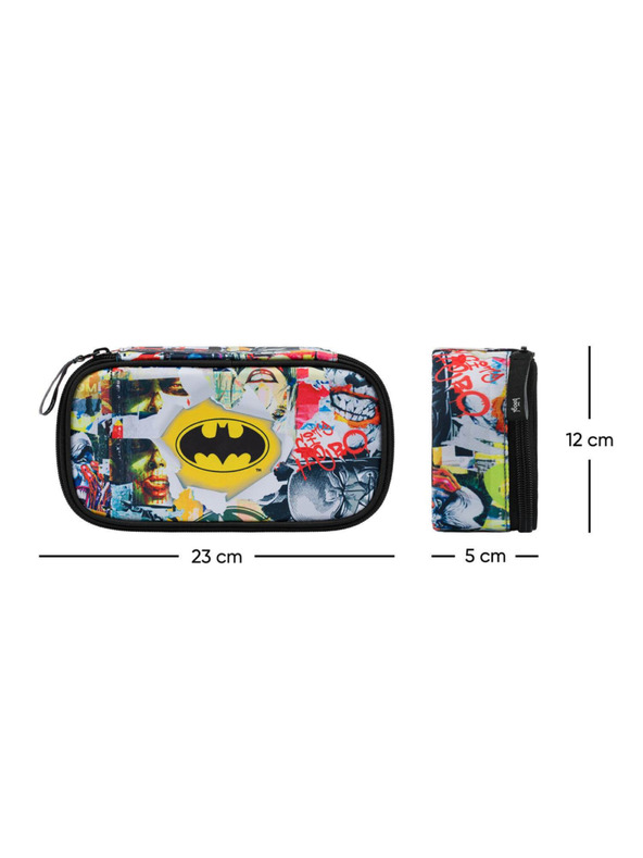 BAAGL  BAAGL 3 SET Skate Batman Comics: batoh, etue, sáček