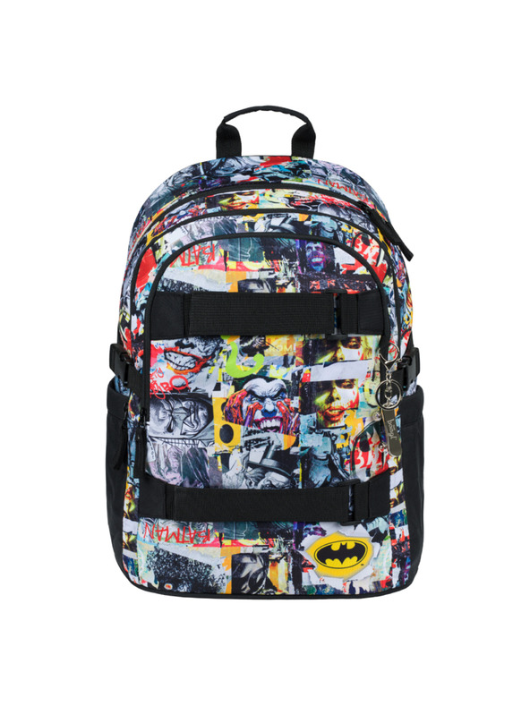BAAGL  BAAGL 3 SET Skate Batman Comics: batoh, etue, sáček