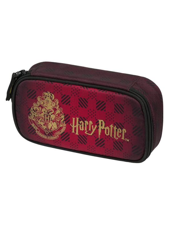 BAAGL  BAAGL Školní penál etue Harry Potter Bradavice vínový