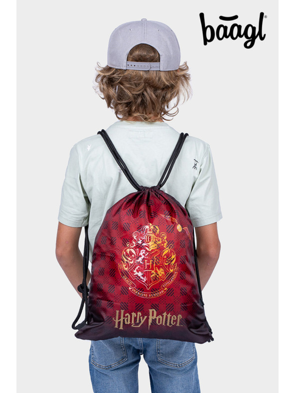 BAAGL  BAAGL Sáček Harry Potter Bradavice vínový