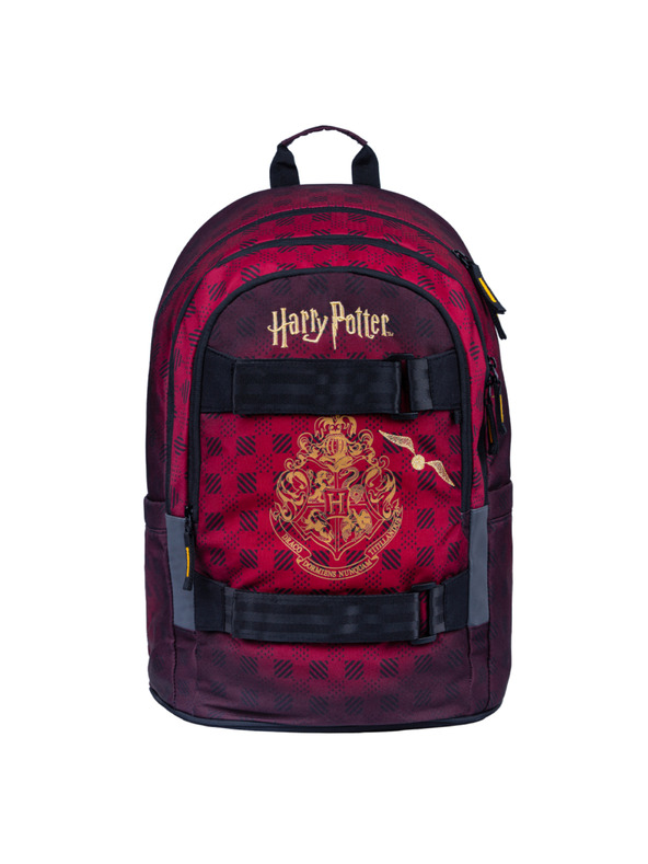 BAAGL  BAAGL Školní batoh Skate Harry Potter Bradavice vínový