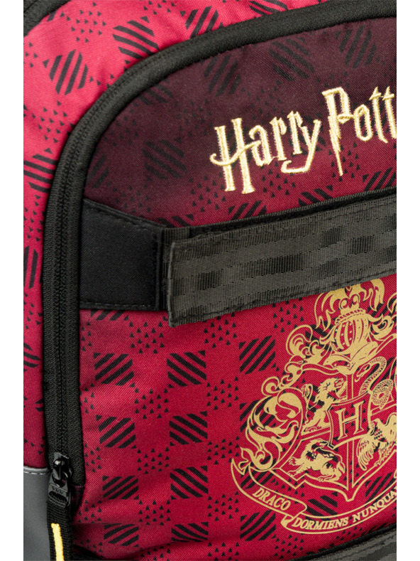 BAAGL  BAAGL Školní batoh Skate Harry Potter Bradavice vínový