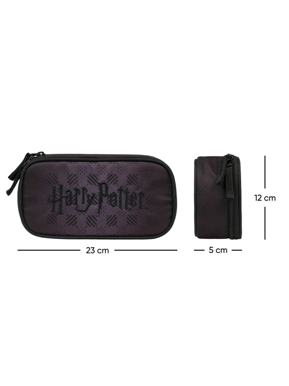 BAAGL  BAAGL Školní penál etue Harry Potter Bradavice černý