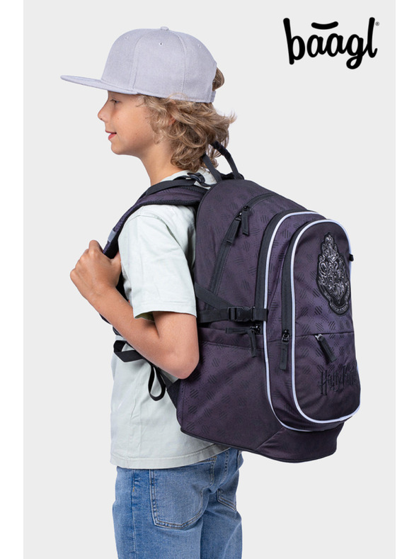 BAAGL  BAAGL Školní batoh Core Harry Potter Bradavice černý