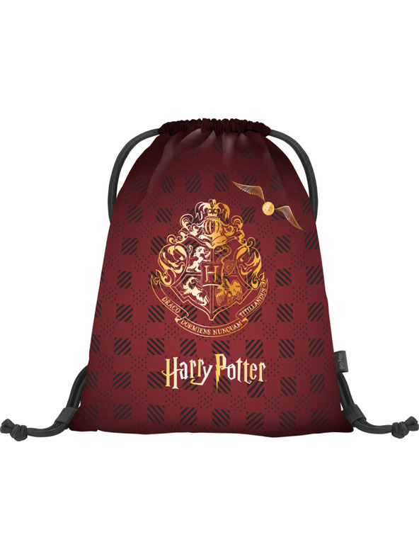 BAAGL  BAAGL SET 3 Skate Harry Potter Bradavice vínový: batoh, penál, sáček