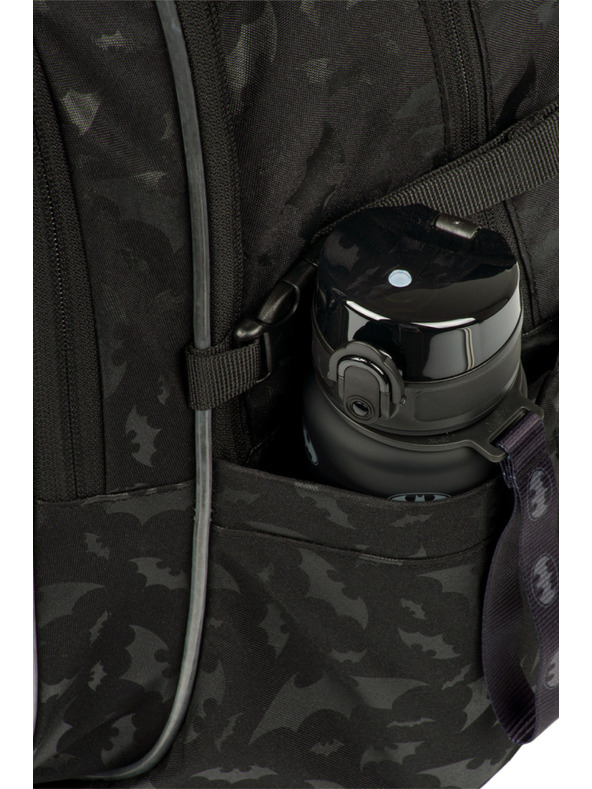 BAAGL  BAAGL SET 3 Core Batman černý: batoh, penál, sáček