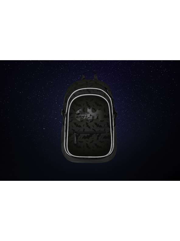 BAAGL  BAAGL SET 3 Core Batman černý: batoh, penál, sáček