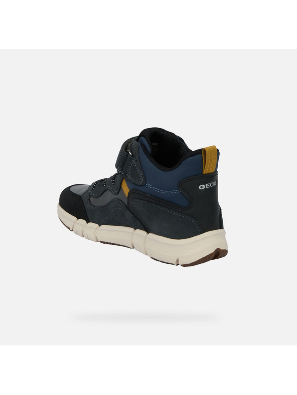Geox Tmavě modré chlapecké tenisky Geox Flexyper Boy B ABX