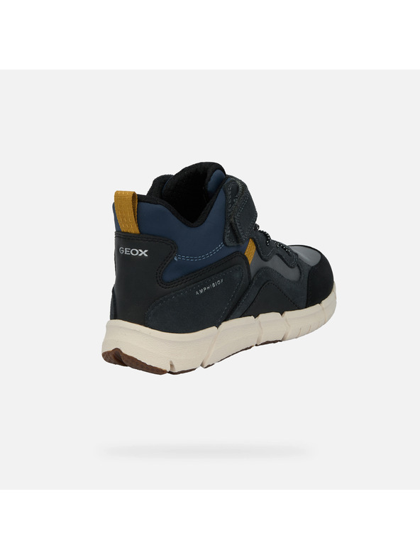 Geox Tmavě modré chlapecké tenisky Geox Flexyper Boy B ABX