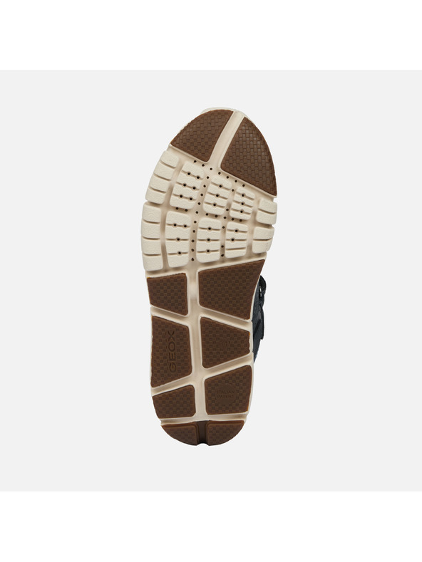 Geox Tmavě modré chlapecké tenisky Geox Flexyper Boy B ABX