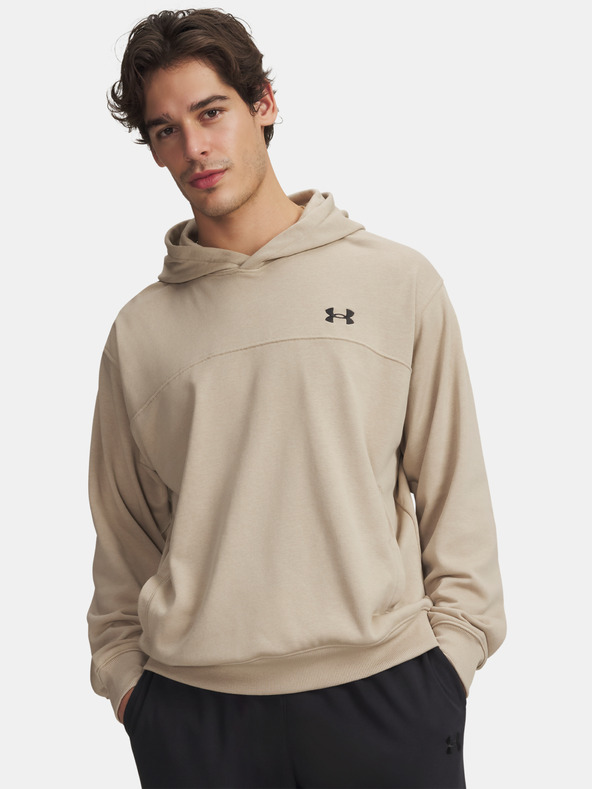 Under Armour Pánská mikina Under Armour UA Rival LW Hoodie-BRN