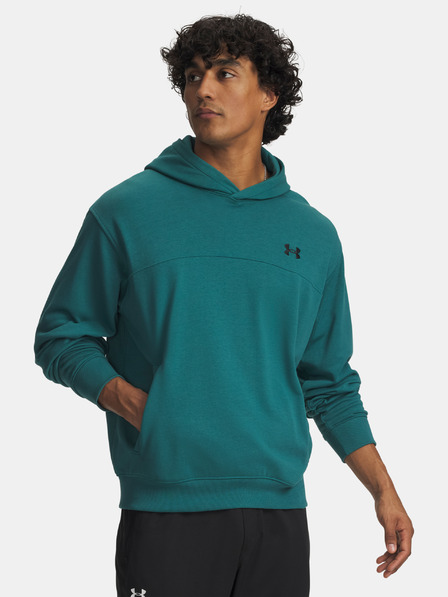 Under Armour Pánská mikina Under Armour UA Rival LW Hoodie-GRN