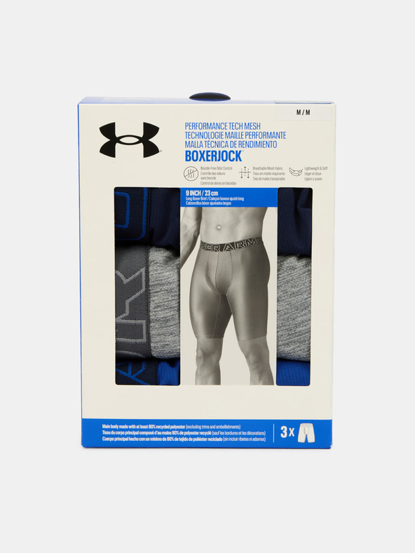 Under Armour Pánské boxerky Under Armour M UA Perf Tech Mesh 9in-3pk