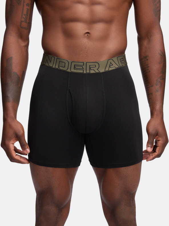 Under Armour Pánské boxerky Under Armour M UA Perf Cotton 6in (3ks)